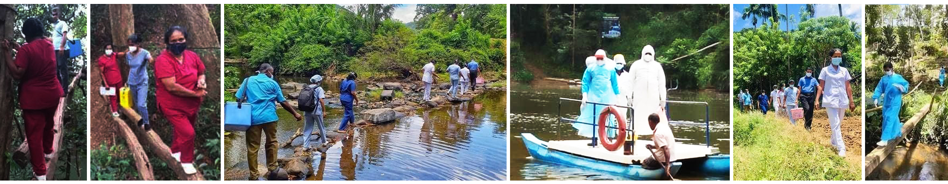 Photos 1 and 2 by Ms H.M.Somalatha, Supervising Public Health Midwife, Weligepola MOH division; photos 3 and 5 by Dr Ashawari Gunawardane and Sandamali Bulathwatte, Public Health Midwife; photo 4 by Mr Lionel Sumanapala, PHI of Kithulgals, MOH division Yatiyantota