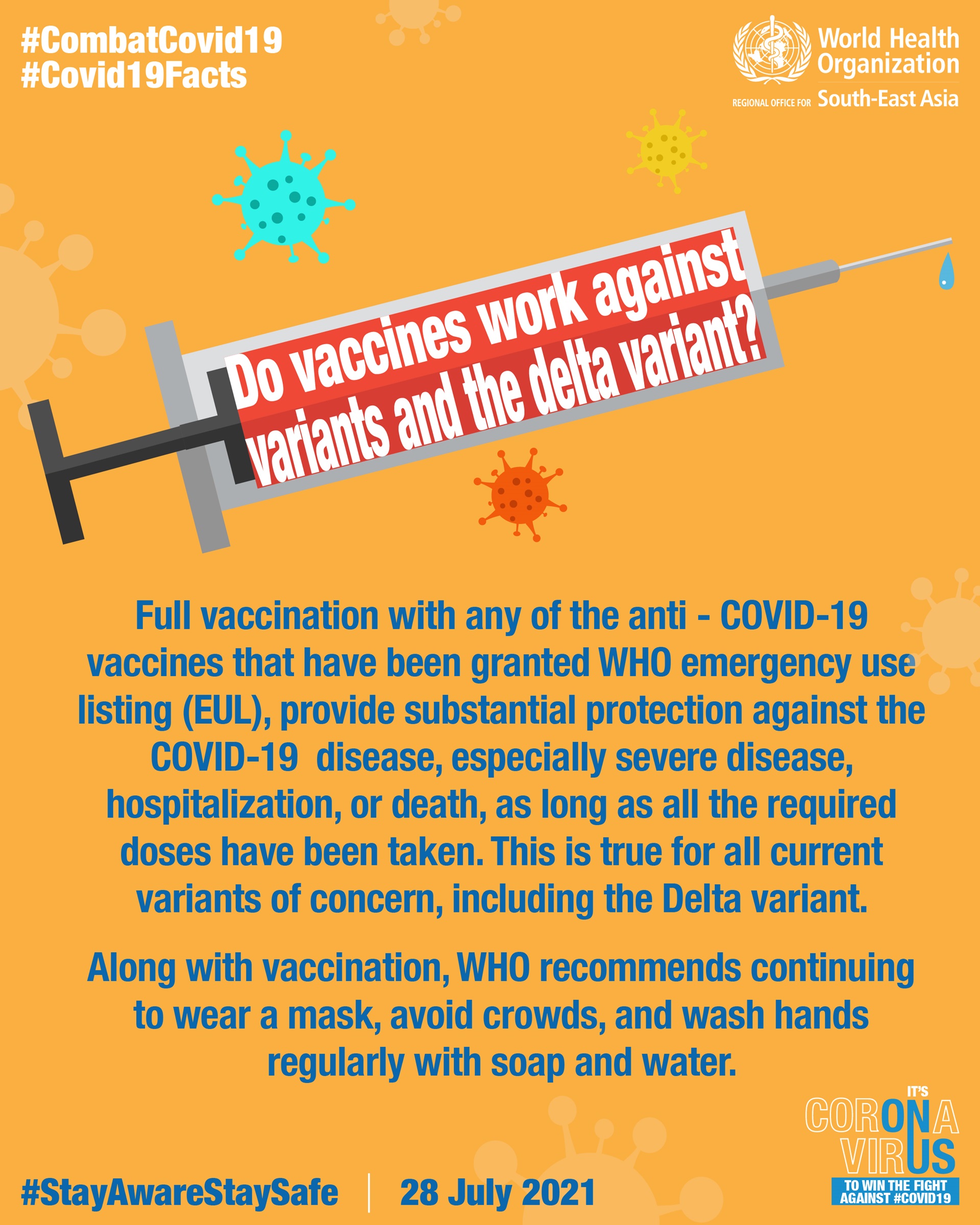 Do vaccines work against the Delta variant?